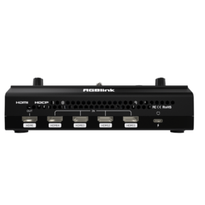 RGBLink Mini V3 Video Switcher – 4 HDMI Input, T-Bar Control, Live Streaming Mixer