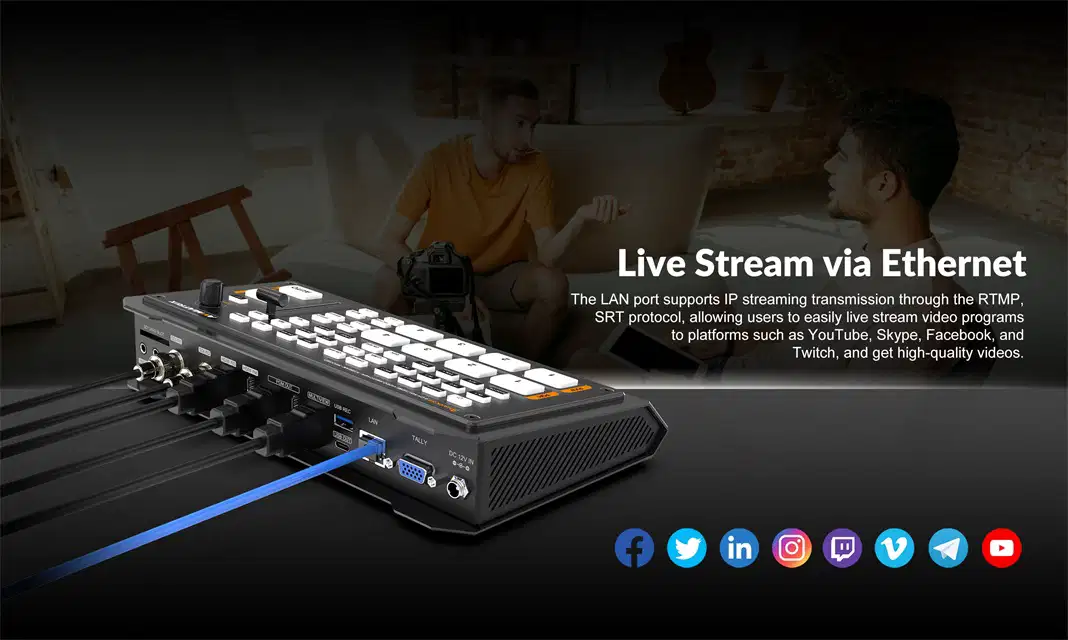 Shark S4 Video Switcher USB capture for OBS Zoom streaming